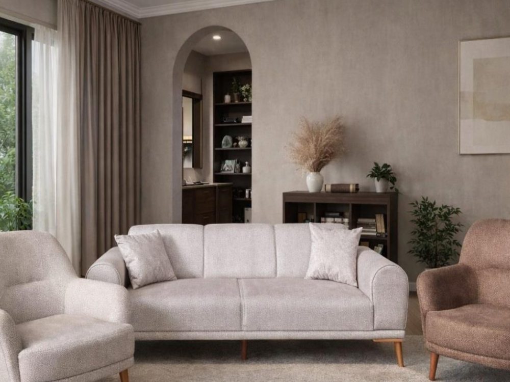 New Bohem Koltuk Takımı ile döşenmiş salon